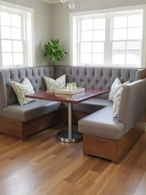 Modular Sectional Banquette in various configurations