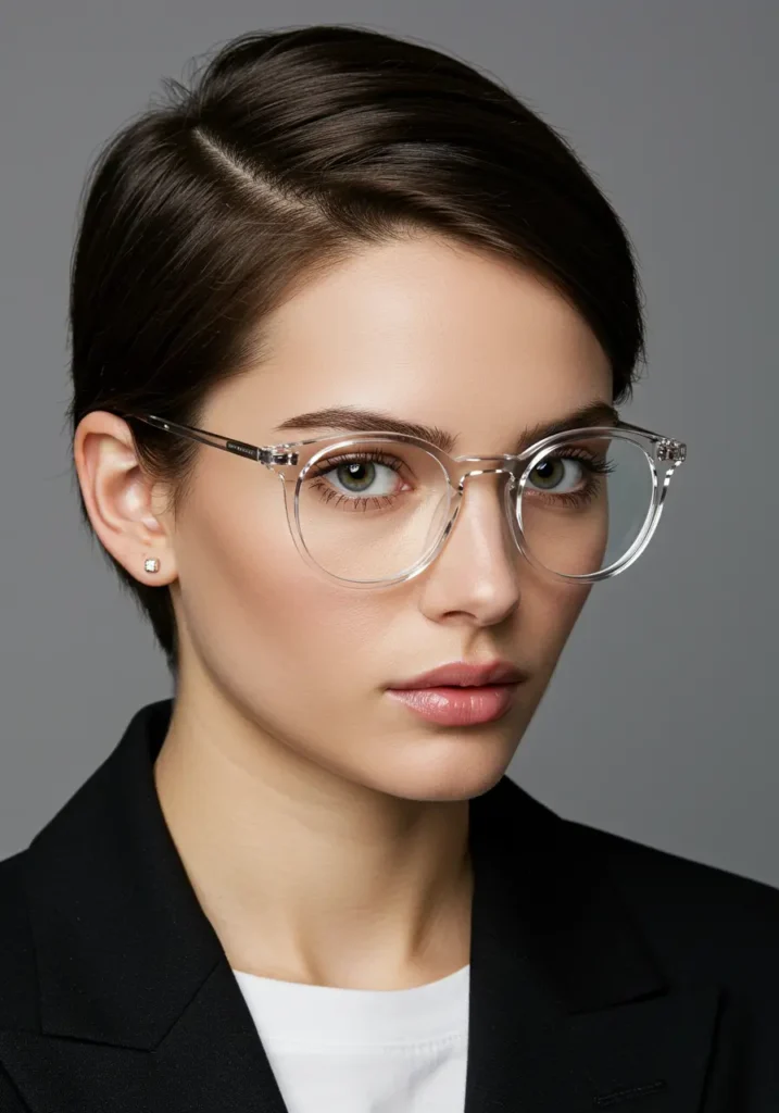 Crystal Clear Acetate Rounds